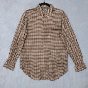 Latitude by Northern Isles Button Up Shirt Men Med Blue Red Plaid Office Church